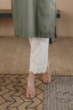 Afsana Organic Cotton Scalloped Pants