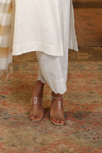 Nura Linen Scalloped Pants