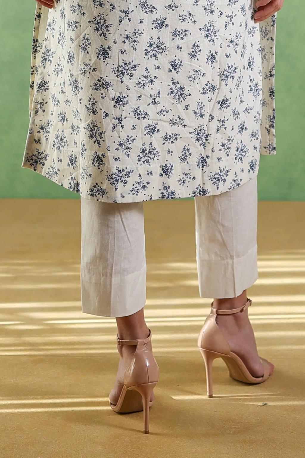 Afsana Organic Cotton Straight Pants