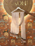 Afsana Chiffon Striped Dupatta with Border